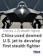 Military officials say it is likely the Chinese were able to develop the stealth technology from parts of an American F-117 Nighthawk that was shot down over Serbia in 1999.